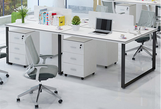 開(kāi)放式工位桌